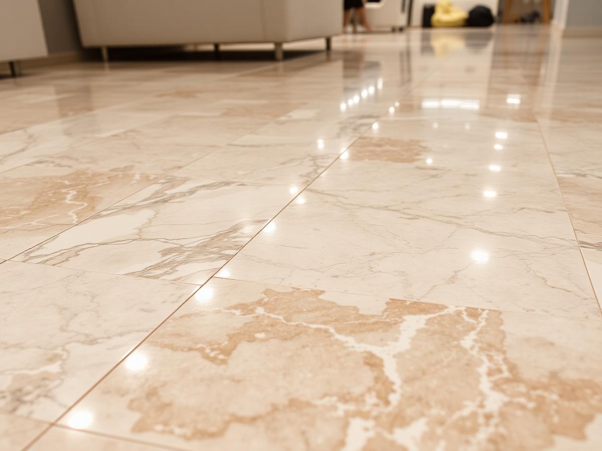 Marfil Polished 24x24